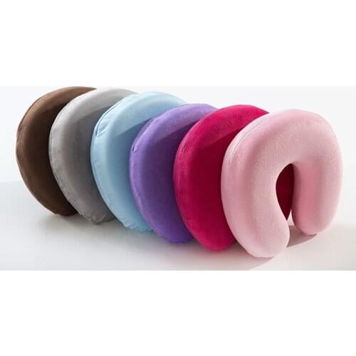 Comfortable Neck Support Travel Pillow U Shaped New Memory Foam Pillow Protect for Your Neck