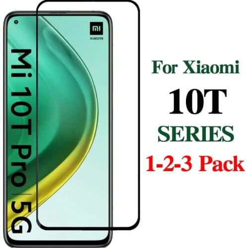 Protective Glass Screen Protector for Xiaomi ksiomi xiami mi10t pro mi 10t lite mi10 t 10tlite 10tpro Tempered Glas Film Xioami