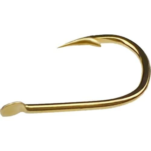 100Pcs/lot 5# 6# 8# 9# ise Fly Fishing Hook Golden Fishhooks Small Fresh Water Barbed Hook Peche Anzol Para Pesca