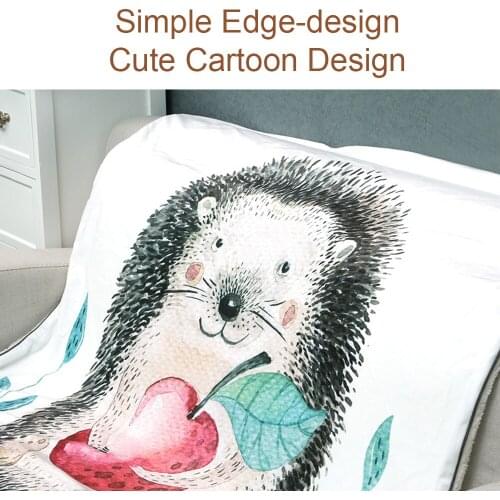 150 * 115cm 100%cotton receiving baby blanket With Cartoon image for newborn colorful cobertor baby bedsheet supersoft