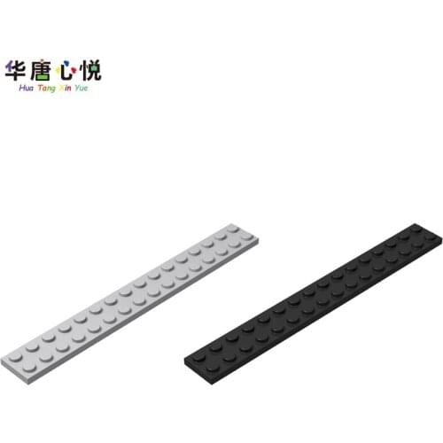 20 Pcs MOC 4282 Building Blocks High-Tech DIY 2x16 Normal Base Board Parts Toys For Children Creativity Educational Compatible