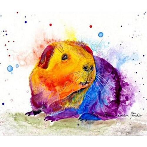 Diamond painting guinea pig mosaic photo Cross Stitch,animal icons diamond Embroidery Full square/round drills