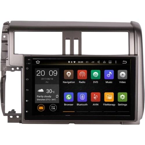 Car GPS Navigation For Toyota Prado 950 2010 2011 2012 2013 Car Radio Player With Bluetooth WiFi Mirror Link