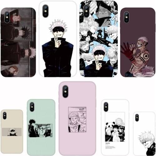Jujutsu kaisen comic horror anime Phone Case For iphone 12 5 5s 5c se 6 6s 7 8 plus x xs xr 11 pro max