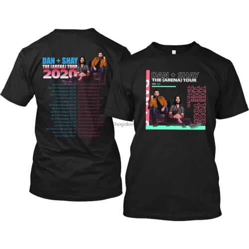 Empress Land Dan and Shay Merch Tour 2020 T-Shirt Hoodie Long Sleeve Sweatshirt Black
