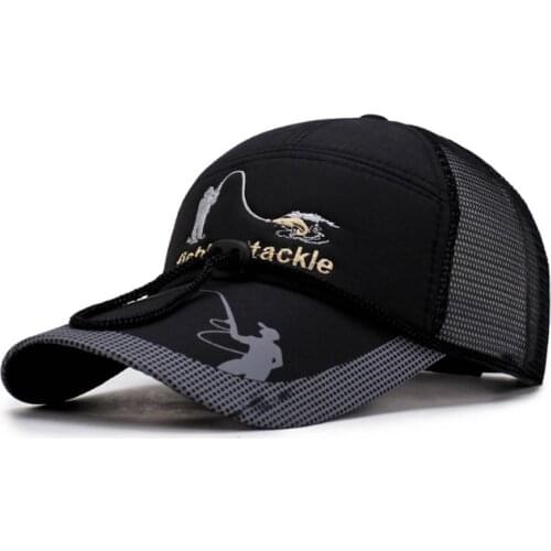 Fishing Hat Cap Outdoor Sports Hats Hiking Visor UV Protection Men Women Adjustable Breathable Golf Caps