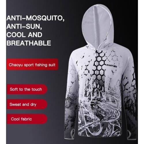 ZHAOYU Shirt Breathable Fishing Clothing Men Waterproof Fishing Shirts Long Sleeve Fishing Jacket Quick Drying Fishing Clothes