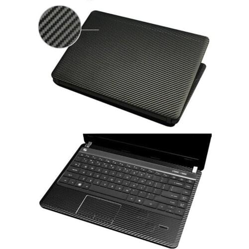 KH Laptop Carbon fiber Crocodile Snake Leather Sticker Skin Cover Guard Protector for DELL XPS15R-1728 15.6"