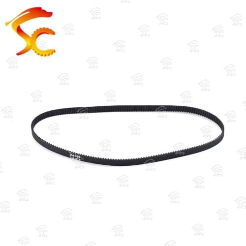 10pcs 2GT-376-6/10mm belt closed loop rubber 2GT-376-6/10mm timing belt Teeth 188 Length 376mm width 10/6mm for 3D printer