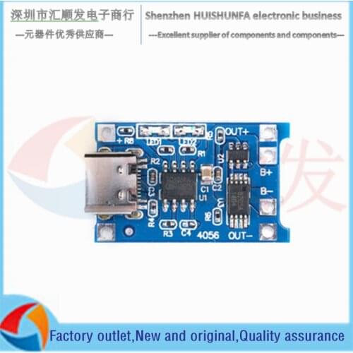 TP4056 1A lithium battery dedicated charging board charging module lithium battery charger Mini USB interface