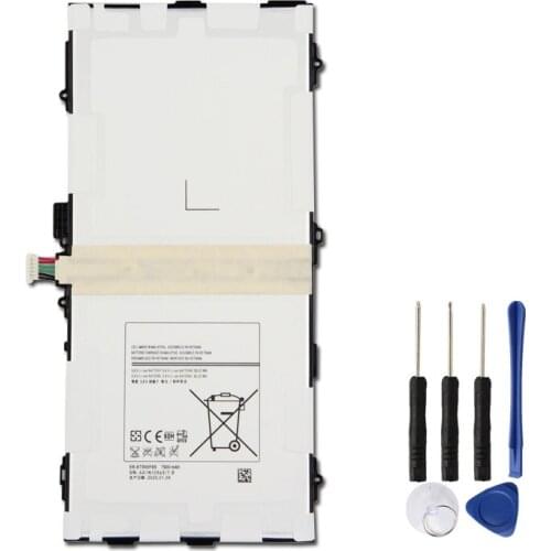 Samsung Original EB-BT800FBE Battery For Samsung GALAXY Tab S 10.5 T800 T801 T807 SM-T805c EB-BT800FBC/BU Tablet Battery 7900mAh