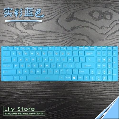 Laptop Keyboard Cover Protector 15 For Msi Gs 60 Pe60 Ge 62 Gl62 Gt62 Gt62Vr Ws60 Gp62 Gs63Vr Px60 Pl60 Ws63 Cx62 We62 15.6 Inch