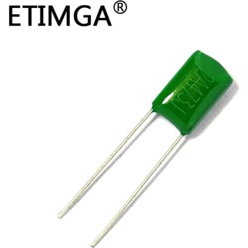 30PCS/LOT Polyester Film Capacitor 2A473J 100V 473PF 47nF 0.047uF 100V/473J