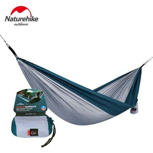 Naturehike new Single & double Picnic Hammock portable Camping Hammock Hanging Bed Sleeping camping Hammocks