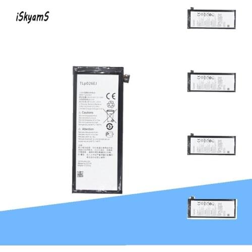 ISkyamS 5pcs 2610mAh TLP026EJ Phone Rechargeable Battery for Alcatel idol 4 OT6055 6055 6055H 6055Y 6055U 6055K 6055B