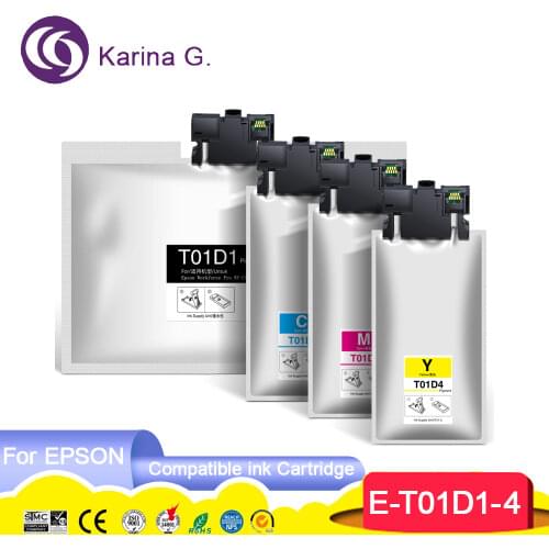 New Compatible for T01D1 - T01D4 C13T01D100 Pigment ink cartridge Suit For Epson WF-C529R /WF-C579RD2TWF/WF-C579RDWF etc