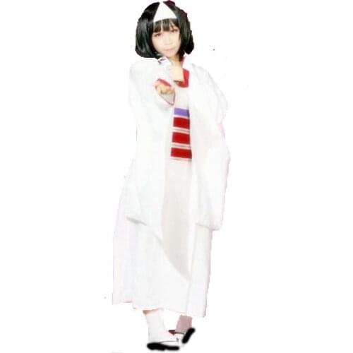 Nora cosplay costumes kimono Japanese anime Noragami clothing(Clothes + Bow + girdle + hair accessories + Gloves 2)