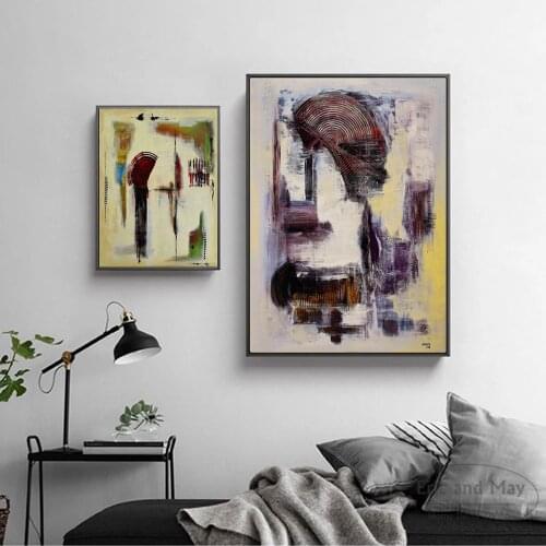 Marble Wood Abstract Artwork Canvas Art Print Painting Modern Wall Picture Home Decor Bedroom Decorative Posters No Frame