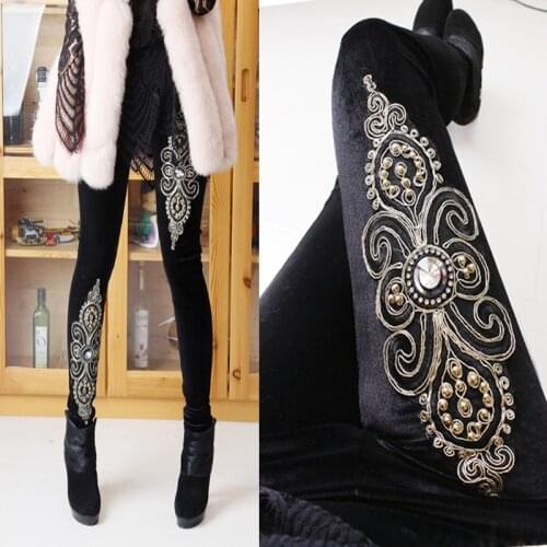 NANCYLIM Women's Velvet Trousers