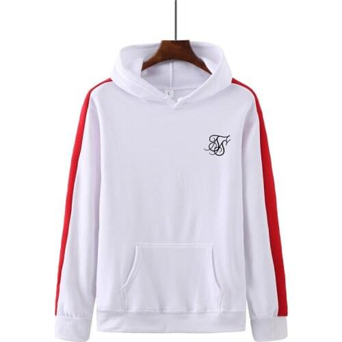 2021 SikSilk New Men Women Couples Fashion Candy Color Multicolor Long-Sleeved Pullover Spring Autumn Essential Hoodie+2