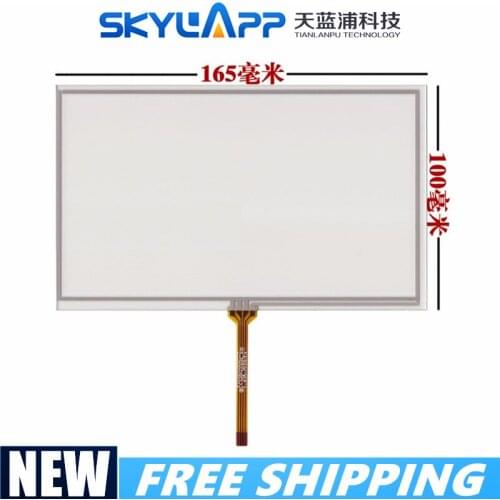 New 7''inch touch Panel LCD screen for Car DVD GPS navigator HSD070IDW1 D00 E11 handwriting external screen Glass 165mm*100mm