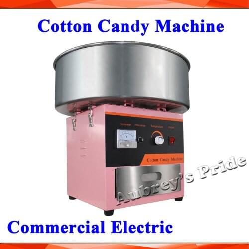 Brand New Large Comercial 50CM Electric 220V/110V Cotton Candy Flossy Maker Machine Desktop