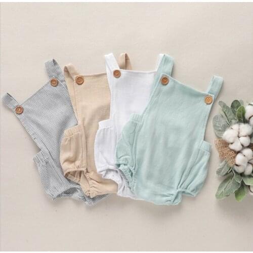 HITOMAGIC Baby Boy Clothes Newborn Baby Girl Clothes Kids Summer Clothing Bodysuit Children Romper Infant Cotton Outfit