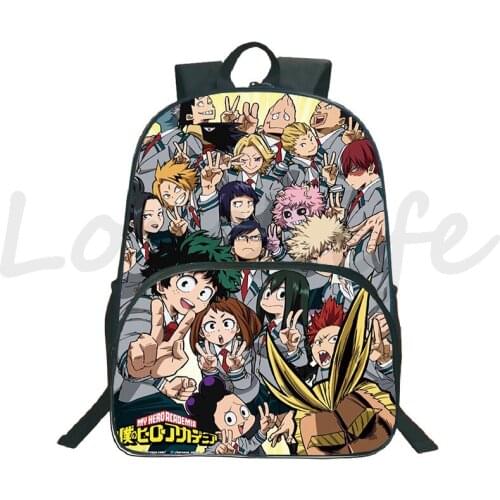 Mochila My Hero Academia Backpack Boys girls School bag Children Daily Knapsack Kids Bookbags Beautiful Rucksack gifts