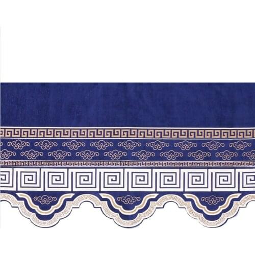 Valance Pelmet for Door Window Treatement Luxury Customize Plain Valance Curtains for Living Room Window Partition Decoration