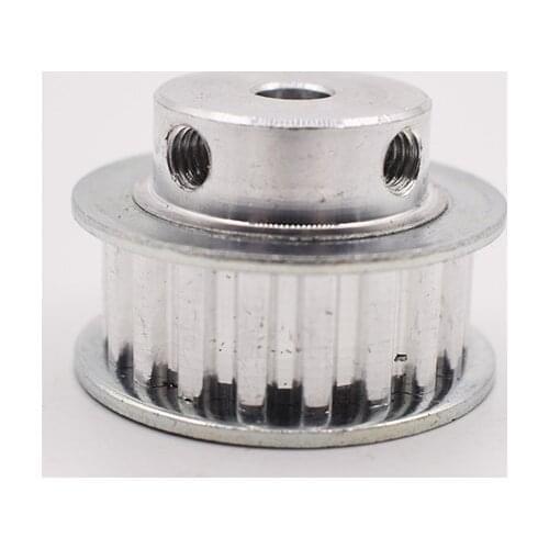 Aluminum Alloy BF Type XL 35 Teeth 6-25mm Inner Bore Timing Pulley 11mm Width 5.08mm Pitch Synchronous Wheel
