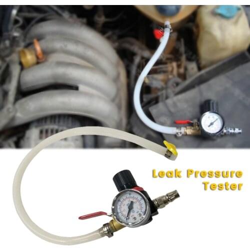 Universal Car Cooling Radiator Pressure Tester Type Cooling System Water Tank Detector Checker Tool Repair Kit Car Accessories