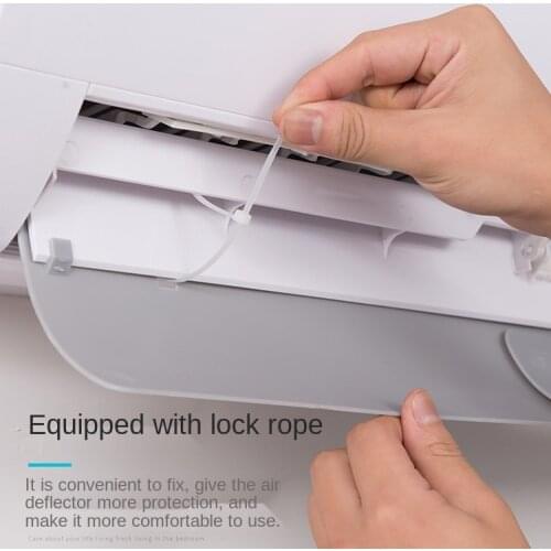 Retractable Air Conditioner Cover Adjustable Windshield Air Conditioning Deflector Anti-wind Air Conditioning Baffle