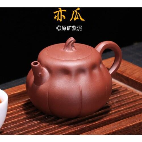 Yixing Purple Sand Bottle A Pure Handmade Fan Junhua Yigua Teapot Agent for Customization of Teaware