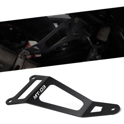 Rear Foot Peg Footrest Blanking Plates For YAMAHA YZF-R25 YZF-R3 MT-25 MT25 MT-03 MT 03 2014-2020 2019 Motorcycle Accessories