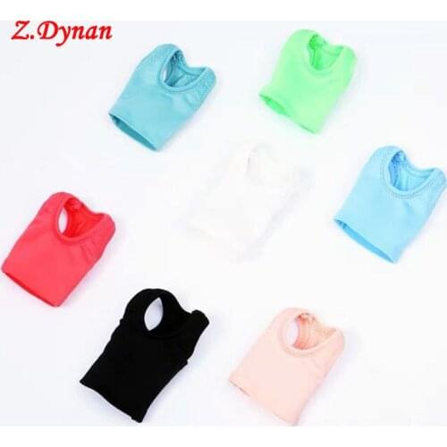 1/6 Scale Female lots of Sports Vest Coated Body Low-Cut Elastic Vest Girls Clothes Fit 12 inches PH TBLeague Figure Body