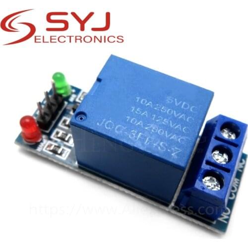 1pcs/lot Channel 5V Relay Module Low level for SCM Household Appliance Control In Stock