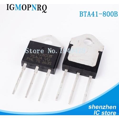 5pcs BTA41-800B BTA41800B BTA41-800 BTA41 Triacs 40 Amp 800 Volt TO-3P new