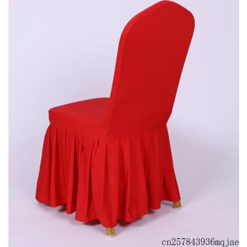 50pcs Chair Covers Spandex Stretch Chair Cloth for Hotel Wedding Banquet Event
