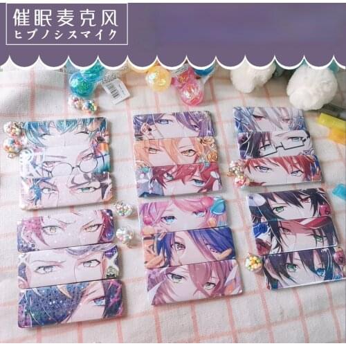 Anime Star Holographic Badges Hypnosis Microphone Division Rap Battle DRB Badge Brooch button pins Cosplay Souvenir Decor Gifts