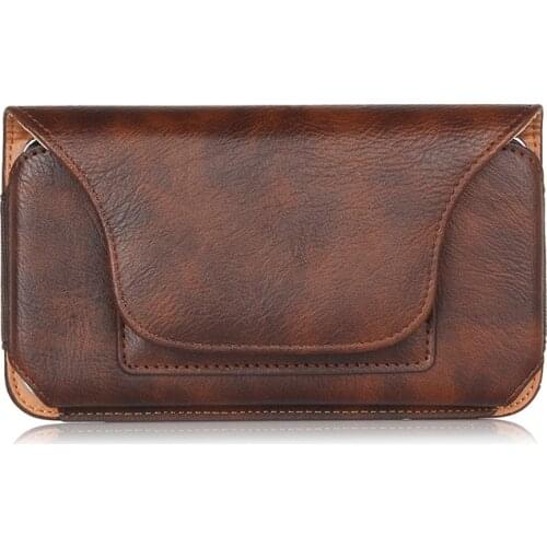 BISI GORO on the belt phone case waist bag outdoor sports protection phone heuptas heren fashion Wear-resistant horizontal bag