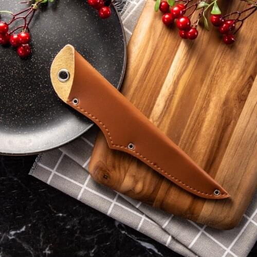 Knife Cover Kitchen Boning Knife Leather Sheath Fishing Knife Kydex Meat Cleaver Outdoor Butcher Knife Protector