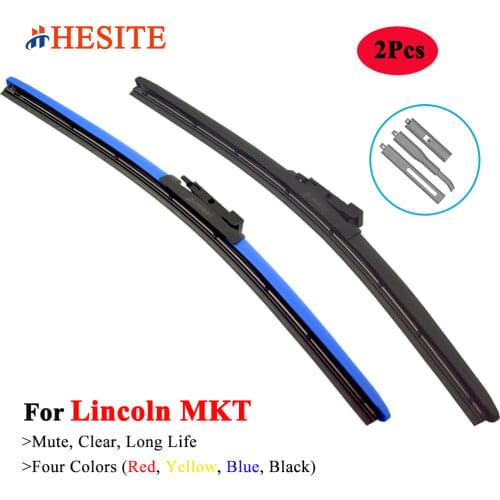 HESITE Colorful Car Front Windscreen Wiper Blades For Dodge Honda Infiniti Jaguar Jeep Lexus Mazda MG Benz Hybrid Window Wipers
