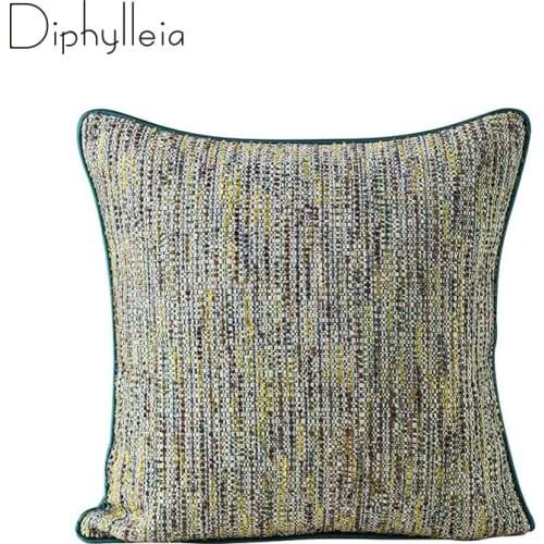 Diphylleia American Modern Style Cushion Cover Multicolour Textured Sofa Pillow Case Luxury Coussin Living Room Creative Gift