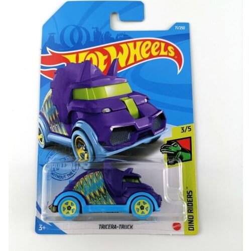Hot Wheels 1:64 TRICERA-TRUCK Edition Metal Diecast Model Cars Kids Toys Gift