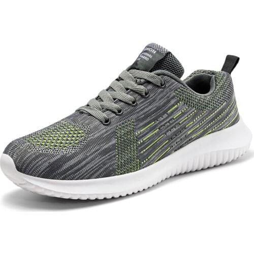 2021 Fashion Mens Sport Casual Shoes Spring Summer Breathable Mens Sneakers Mesh Lightweight Walking Shoes Sneaker Men Outwear