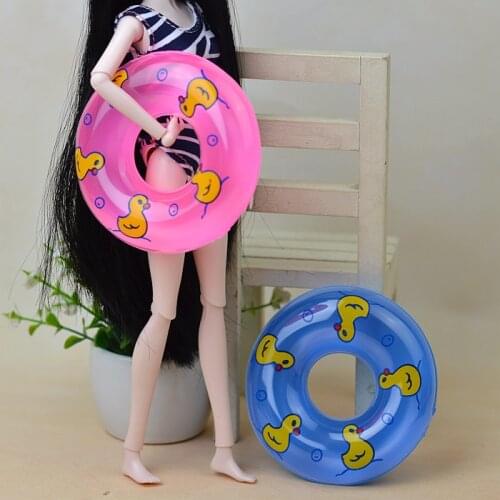 Swim Ring , Different Styles Fashion Doll Life Ring Accessories For Barbie Kurhn Ken Doll Gift New 2016 Toys for Girls 1 pc