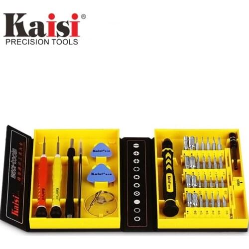 Kaisi 38 in 1 Screwdriver Set multipurpose phone Opening Repair Tool for PC, laptop, mobile phone Tools Sets