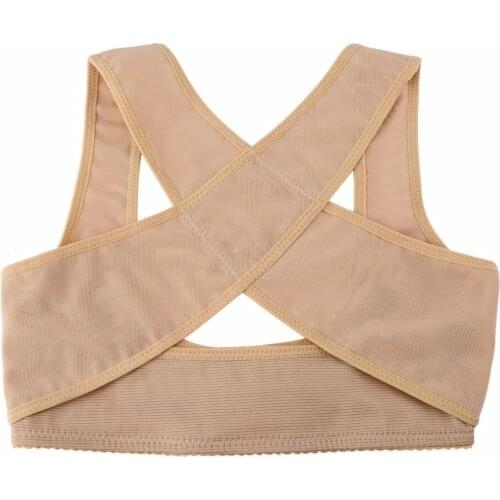 New Adjustable Elastic Women Back Belt Support Posture Corrector Brace Support Posture Shoulder Corrector Health Care Soft