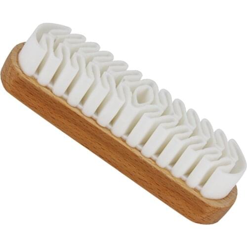 Leather Brush For Suede Boots Bags Scrubber Cleaner White Rubber Crepe Shoe Brush Household Necessary Hot Selling
