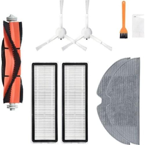 Main Brush Side Brush HEPA Filter Mop Cloth Cleaning Tool for Xiaomi Mijia 1C Robot Vacuum Cleaner Parts Accessories